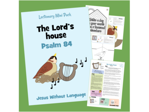 Psalm 84 - Kidmin Lesson & Bible Crafts + family study.