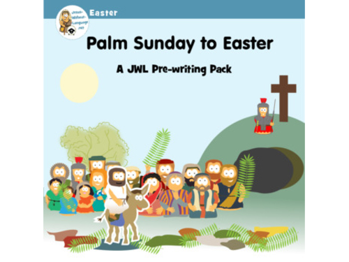 Holy Week preschool crafts and activity pages.