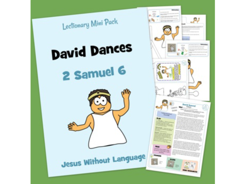 David Dances Kidmin Lesson & Bible Crafts - 2 Samuel 6