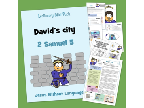 David's city Kidmin Lesson & Bible Crafts - 2 Samuel 5