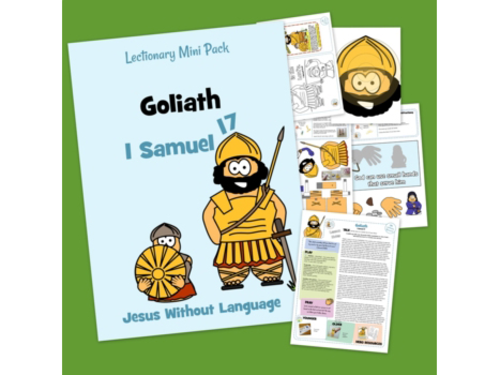 Goliath Kidmin Lesson & Bible Crafts - 1 Samuel 17