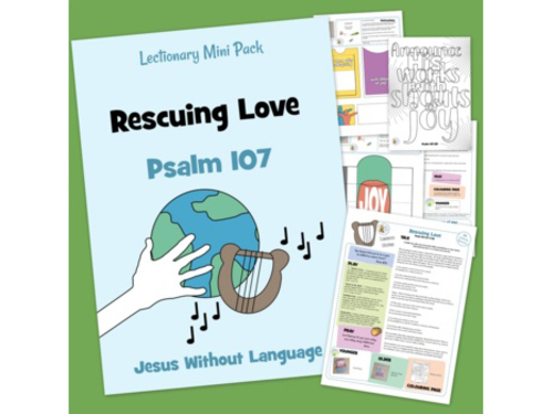 Psalm 107 - Kidmin Lesson & Bible Crafts + family study.