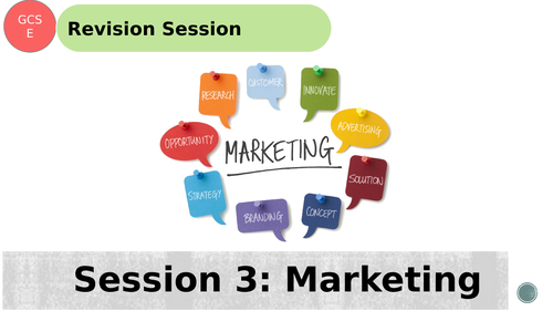 GCSE Business Revision Lesson: Topic 5 - Marketing