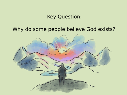 U2.1 Why do some people believe God exists?