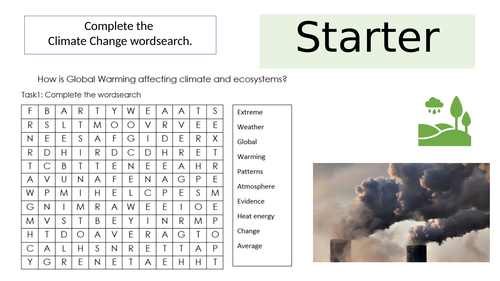 GCSE Climate Change