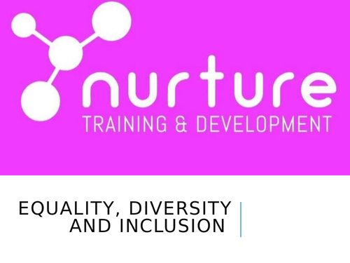 Level 3 Equality and Diversity