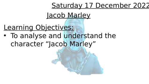 Jacob Marley A Christmas Carol PowerPoint