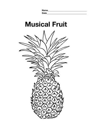 Fruit Coloring Pages (6)