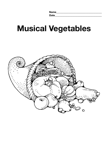 Vegetables Coloring Sheets (6)