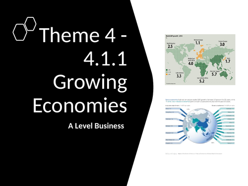 A Level Business - Theme 4 - 4.1.1 - Growing Economies
