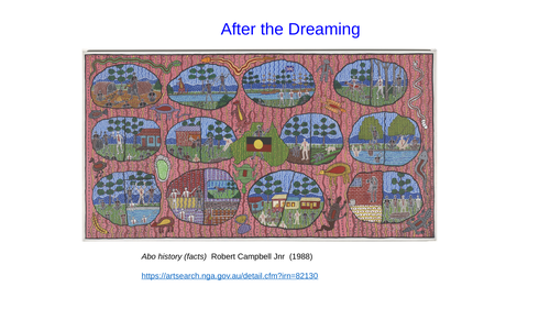 Aboriginal History 2 - After the Dreaming