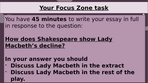 Macbeth Essay Questions