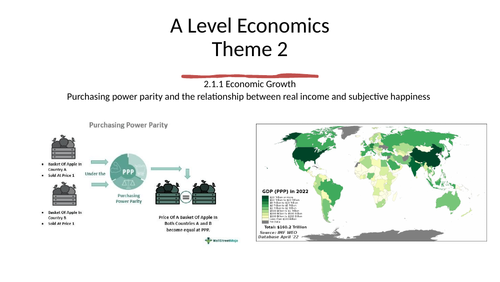 A Level Economics - Theme 2 - 2.1.1 - Economic Growth