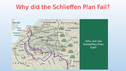 Why The  Schlieffen Plan Failed