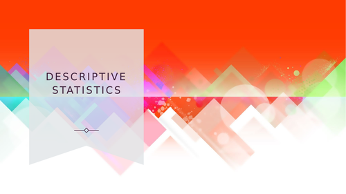 Business Management Tool - Descriptive Statistics