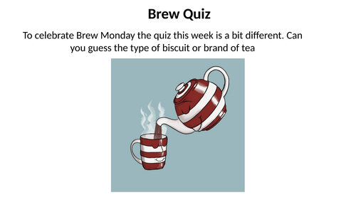 Brew Monday Quiz