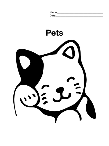 Pets Coloring Sheets (7)