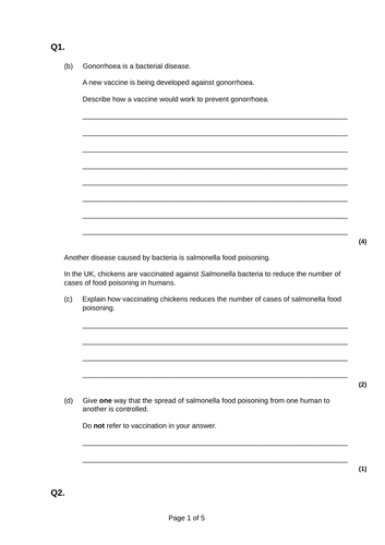 4.3.3 Vaccinations GCSE BIO