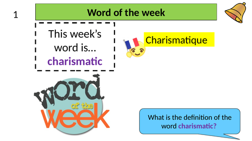 MFL Word of the Week (French and Spanish)