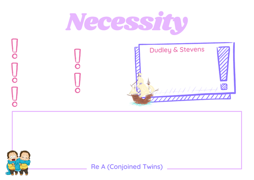 A-Level Law: Necessity Crib Sheet - Eduqas Criminal Law