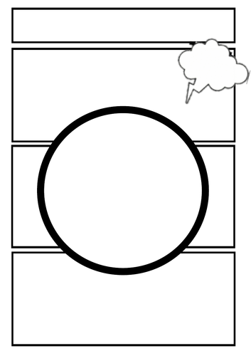 comic strip template