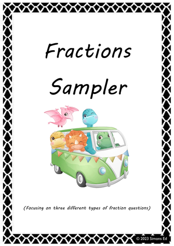 Fraction Sampler | Teaching Resources