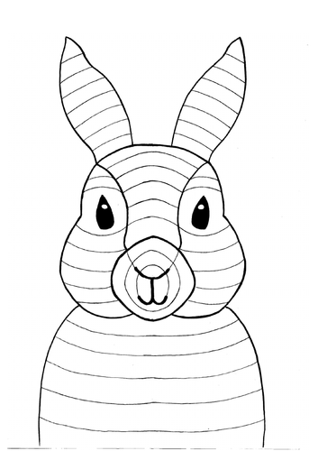 Lunar New Year - Rabbit Art