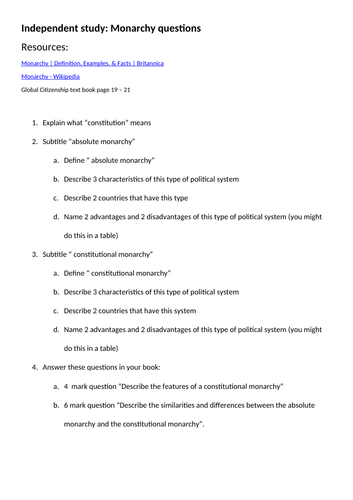 Monarchy