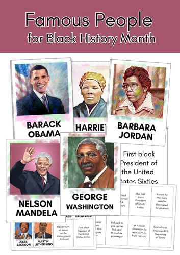 Famous People for Black History Month