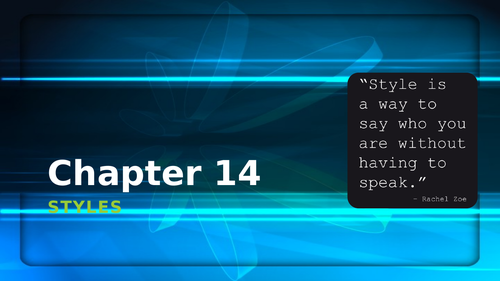 ICT 0417 CHAPTER 14