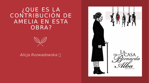 La Casa De Bernarda Alba- Amelia