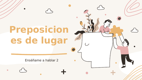 Preposiciones de lugar