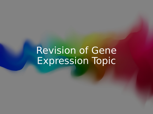 A Level Gene Expression games