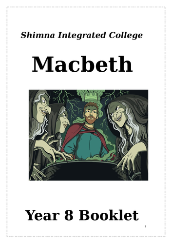 Year 8 : Macbeth Booklet