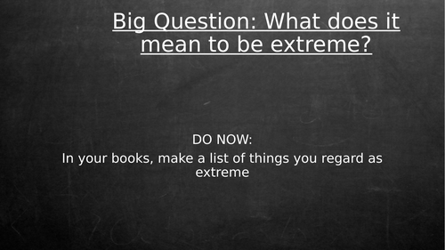 What is Extremism