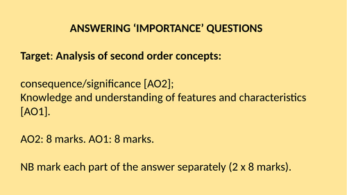 GCSE HISTORY, SPAIN AND THE NEW WORLD COMPLETE REVISION LESSONS