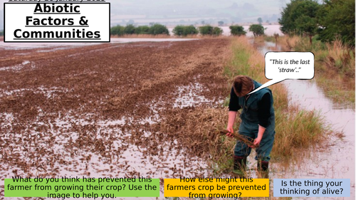 SB9c - Abiotic Factors & Communities