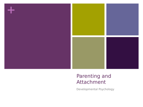 Attachment and Parenting PPT