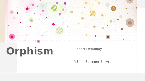 Art Unit of Work - Orphism - Robert Delaunay