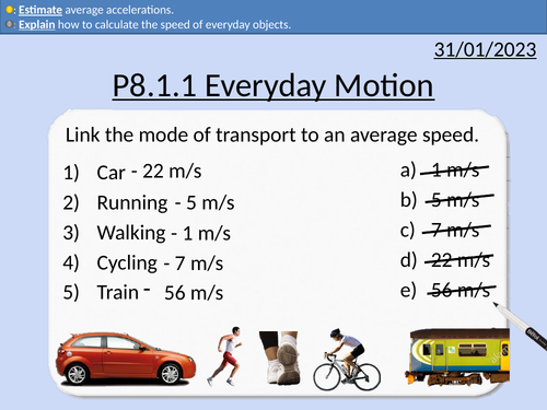 GCSE Physics: Everyday Motion