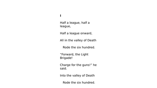 The Charge of the Light Brigade (AQA) GCSE Poetry Anthology