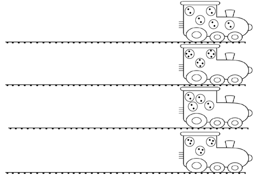 Repeated Addition using Trains