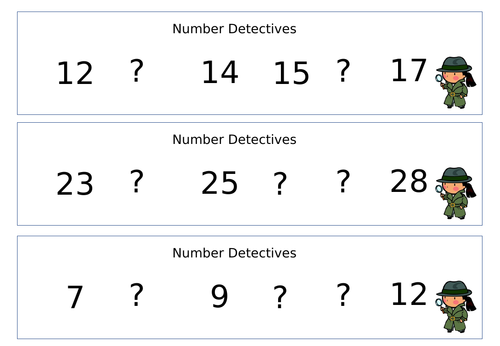 Missing Number Detectives