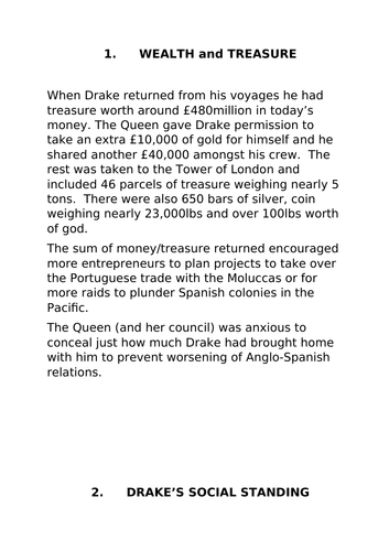 L4: Drake's Circumnavigation (HE 2024) - What was the impact of Drake's circumnavigation?
