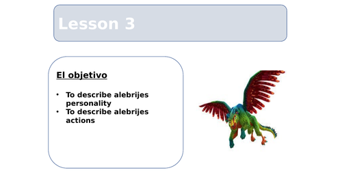 Alebrijes Description of actions and personality - puede + infinitive