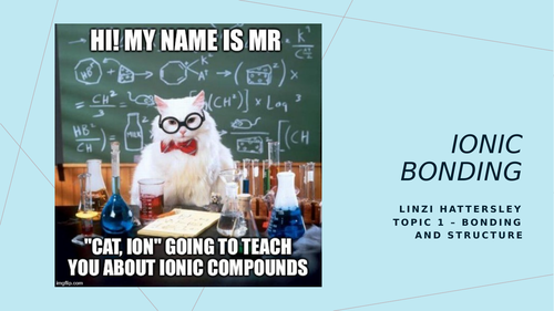 Ionic Bonding