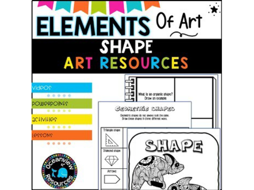 ELEMENTS OF ART-SHAPE