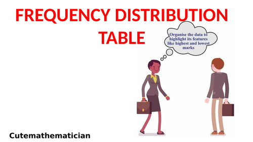Frequency Distribution Table Powerpoint