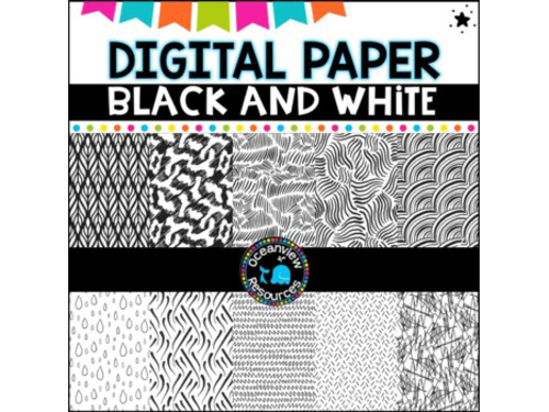Black and white backgrounds and overlays clip art
