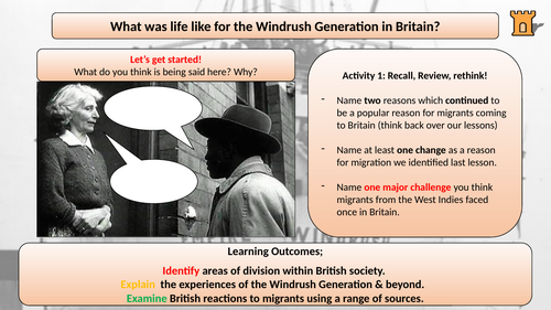 Reactions to the Windrush Generation